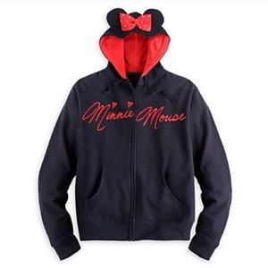 Minnie Mouse Disney Hoodie Sweatshirt with Ears